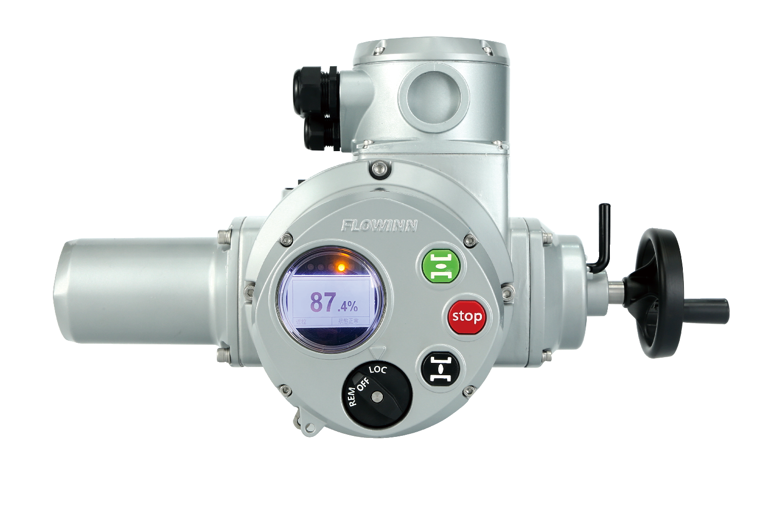 Привод электрический EMD10, Intelligent CPT (-30...+70) F10, 380В, IP68, S2-15min, датчик положения 4-20 мA