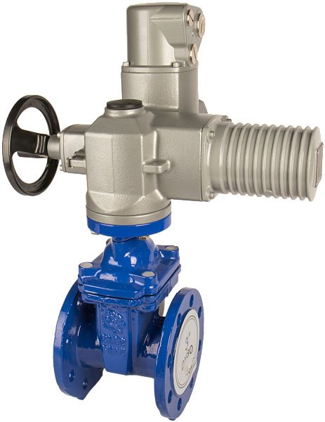 zadvizhka-s-obrezinennym-klinom-chugunnaya-rushwork-104-pn10-privod-auma-380v